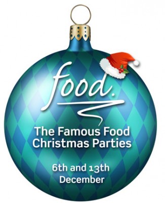 Food Christmas Parties on 6th and 13th December