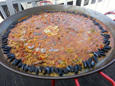 Our famous paella...